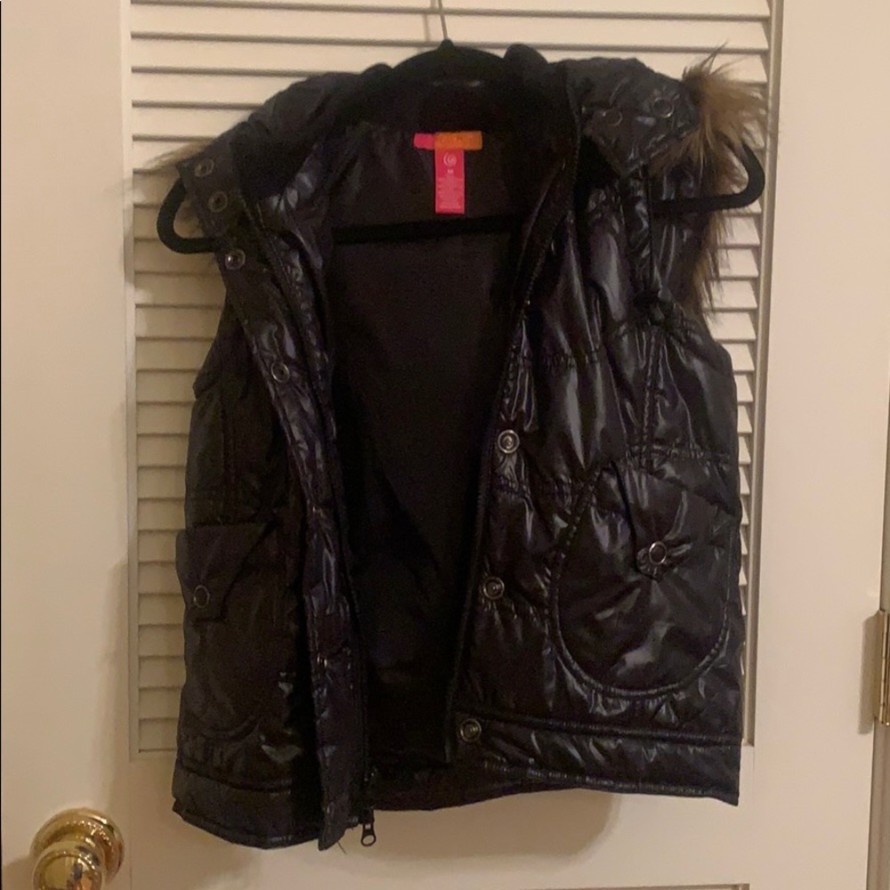 Black Puffer Vest